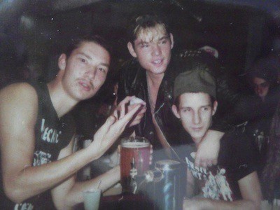 Douglas “Dougie” Toms, Rawn Beuty, and Ed Haushalter in 1988